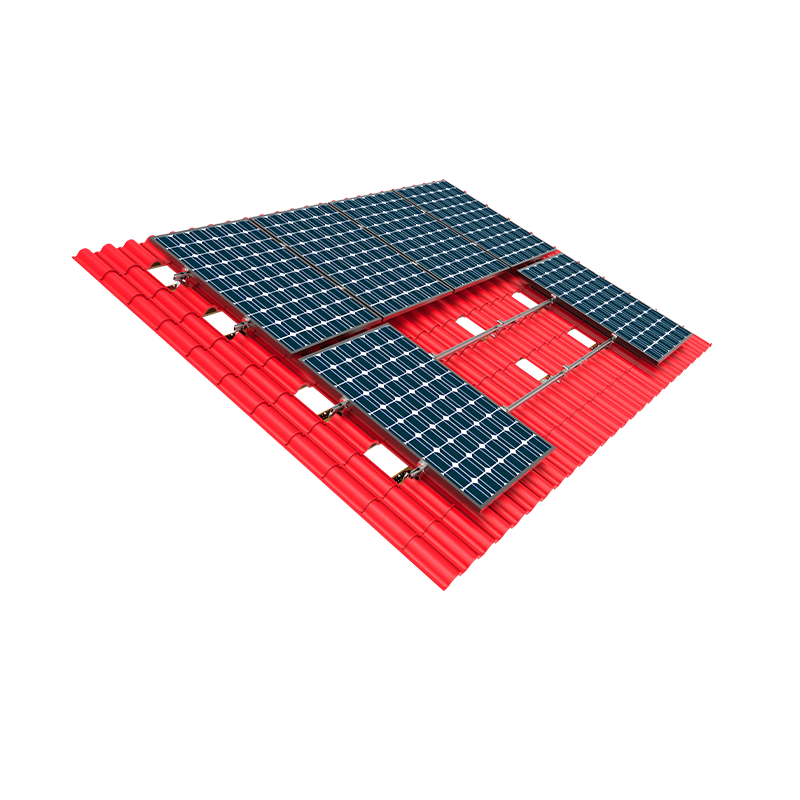 Ang pag -mount ng bubong ng tile