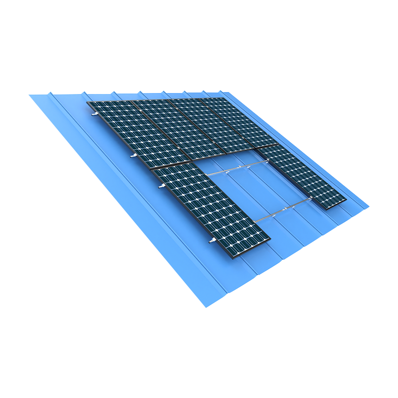 Ang pag -mount ng metal na bubong na PV